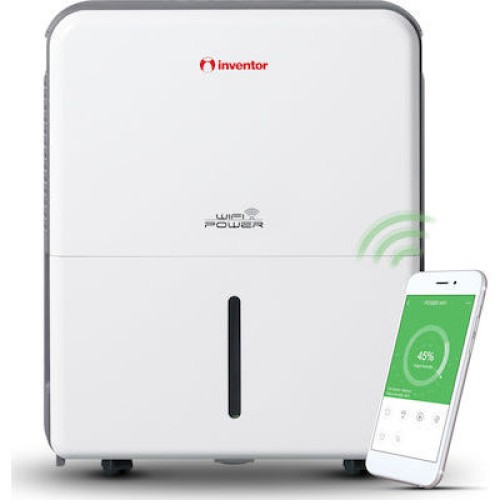DEHUMIDIFIER INVENTOR PWR-WIFI-30L ΜΕ ΙΟΝΙΣΤΗ & WI-FI B